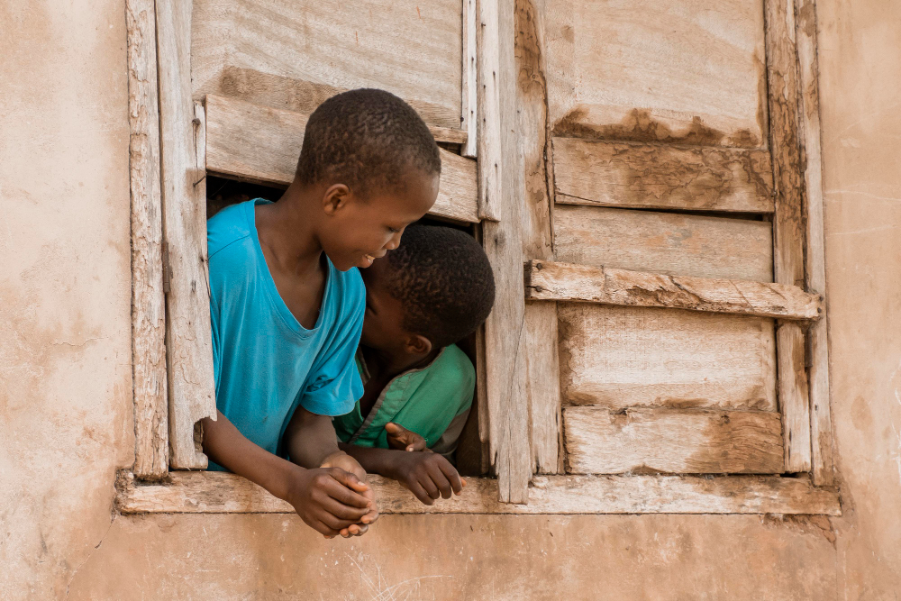Children learning together
